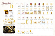 2. Elements for Muslim Holidays, an Object Graphic by O'Gold! (Thumbnail 2 of 6)