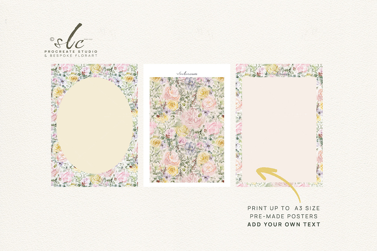 Whimsical Bridgerton Fleur, a Pattern Graphic by slowlivecreate (Photo 1 of 7)