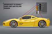 Sport Car Mockup, a Product Mockup by AG Mockups (Thumbnail 2 of 4)