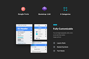 Organix UI Template, a Landing Page Template by kohalov (Thumbnail 2 of 6)