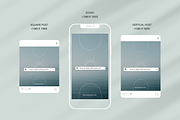 Mental Health Instagram Templates, a Social Media Template by Ollyta May (Thumbnail 4 of 10)