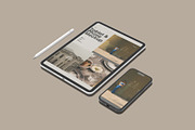 ipad Pro and iphone 16 Mockup, an iPad Mockup by Bangdastudio (Thumbnail 11 of 11)
