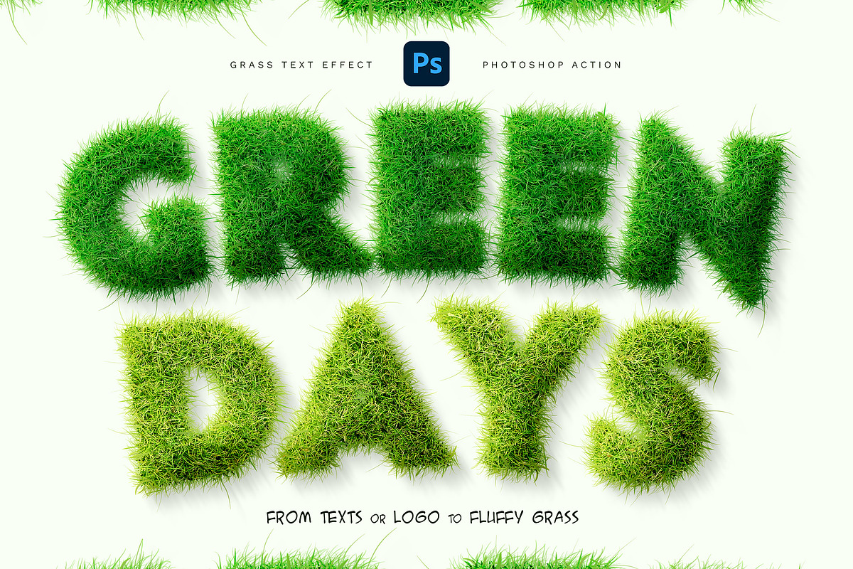 Grass Effect Photoshop Action, an Action Add-On by Andrew Skoch Design (Photo 4 of 6)