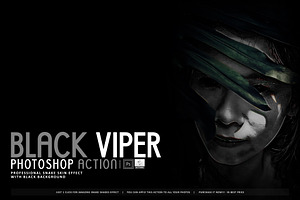 Black Viper Photoshop Action