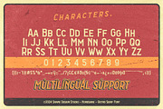 Nordsane - Retro Serif Font, a Serif Font by Snape Design Studio (Thumbnail 3 of 7)