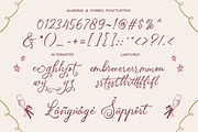 Cherry Poeme Handwritten Script Font, a Script Font by Inviline.co (Thumbnail 9 of 10)