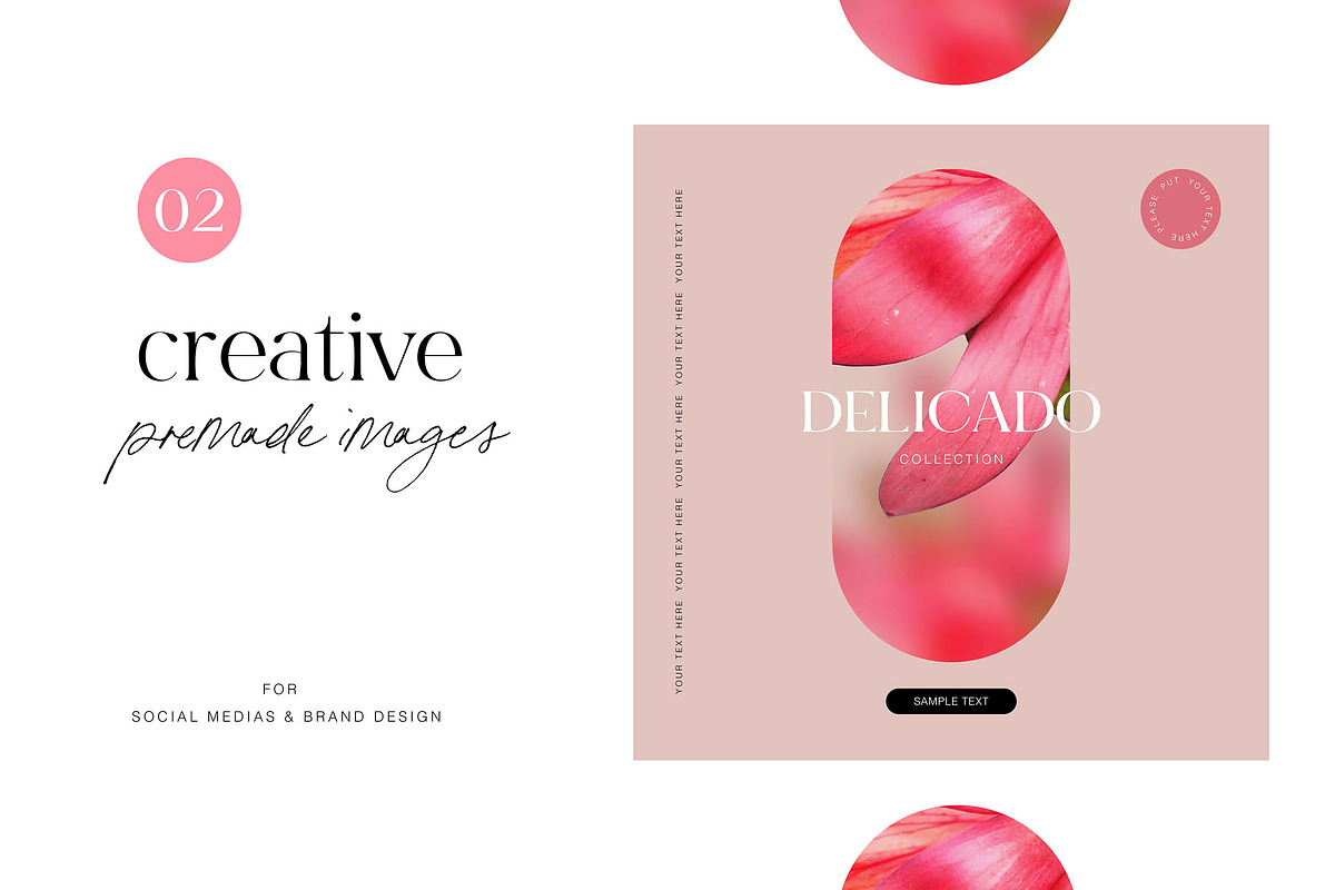 #2 Delicado. Branding & social media, a Presentation Template by StudioPhoto (Photo 2 of 8)