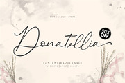 Donatellia Signature, a Script Font by Garisman Std (Thumbnail 1 of 13)