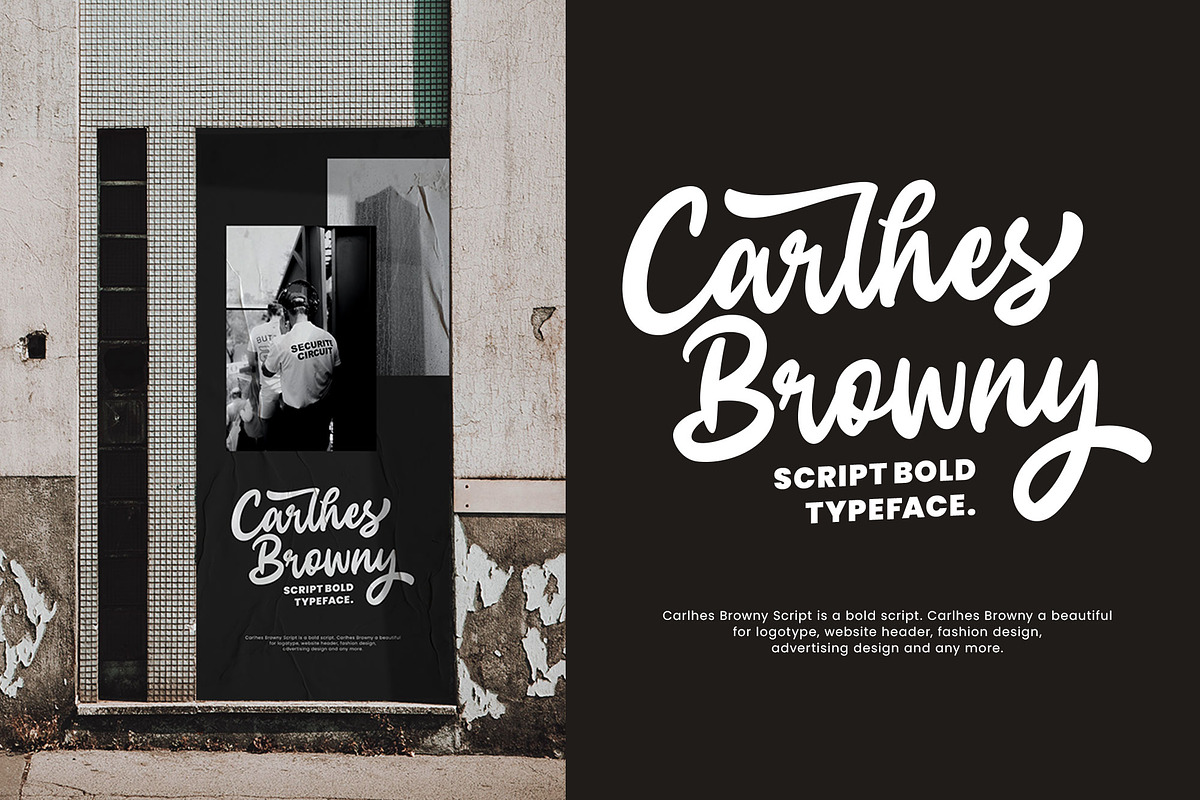 Carlhes Browny, a Script Font by sizimon (Photo 5 of 7)