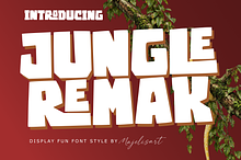 Jungle Remak - Display font