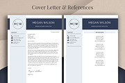 Resume Template | CV + Cover Letter, a Resume Template by Klamp Studio (Thumbnail 5 of 9)