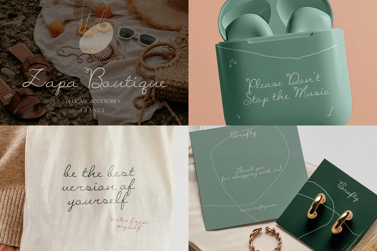 Handwriting Font Bundle (130 Fonts!), a Script Font by HipFonts (Photo 11 of 12)