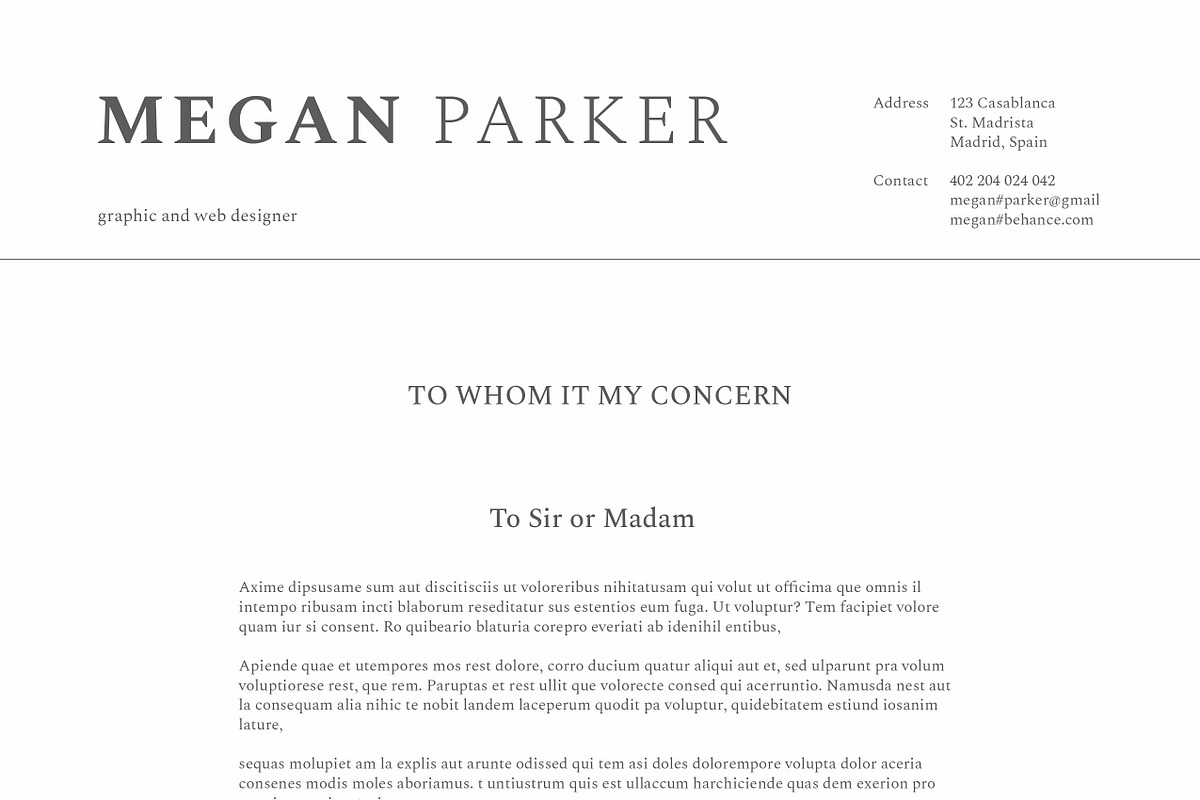 Clean Resume, a Resume Template by Peunayah (Photo 7 of 8)