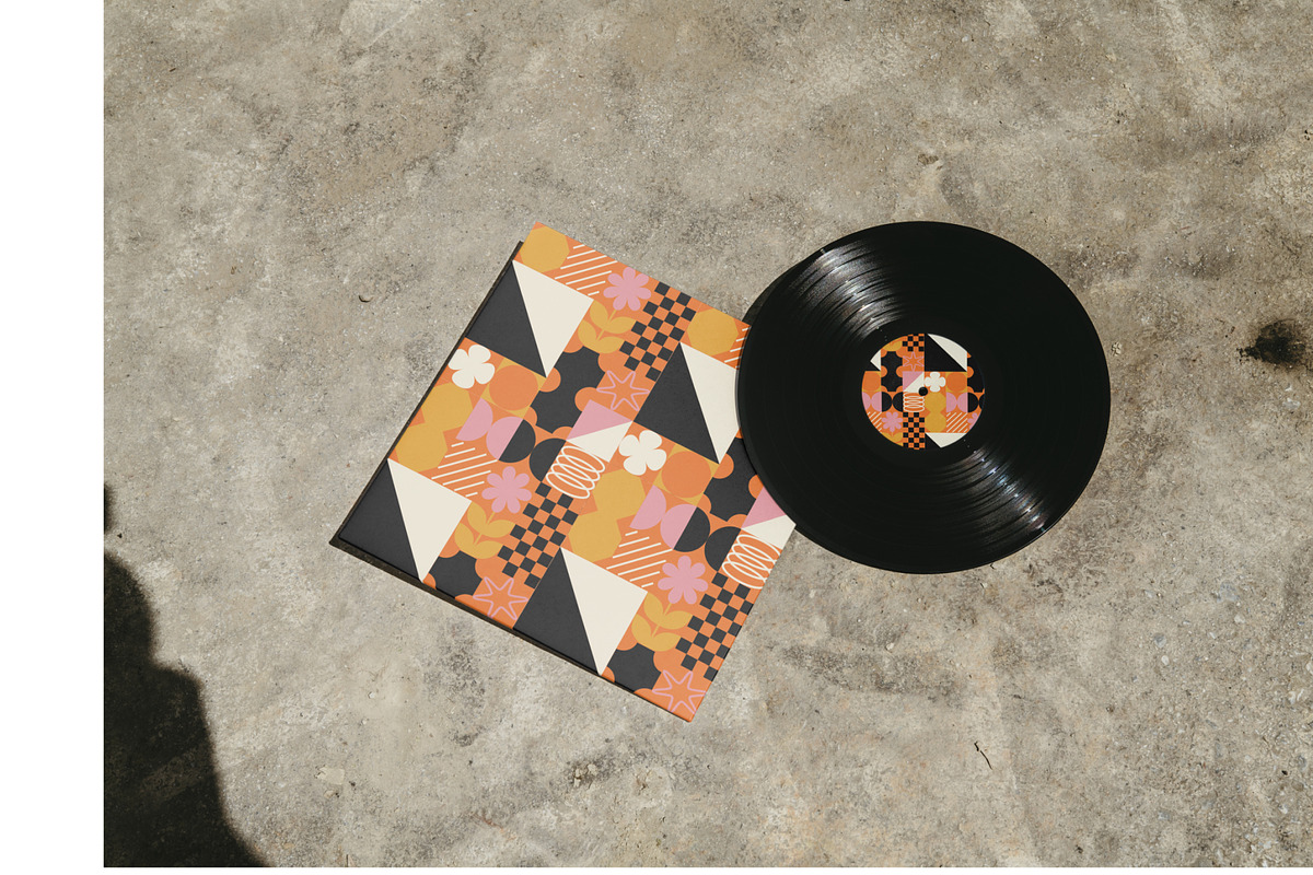 Neo-Geometric Shapes & Compositions, a Decorative Illustration by VectorBird (Photo 5 of 5)