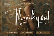 Michelyne Stylish Signature Font, a Script Font by stylishtype.co (Thumbnail 20 of 20)
