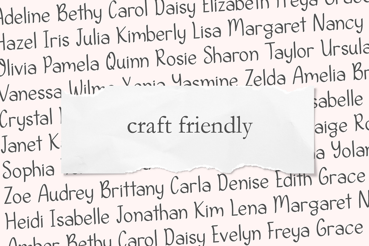 Wildflower Dreams Font & Flowers, a Handwritten Font by Kaya Fonts (Photo 5 of 20)