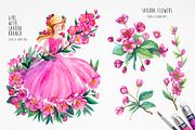 Sakura. Riot of Cherry blossom., a Decorative Illustration by AlexGreenArt (Thumbnail 2 of 7)