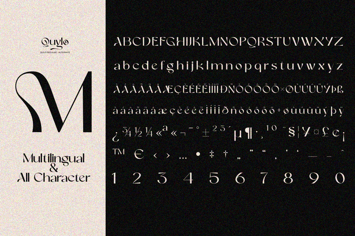 Quylo, a Sans Serif Font by zaaintype (Photo 9 of 10)