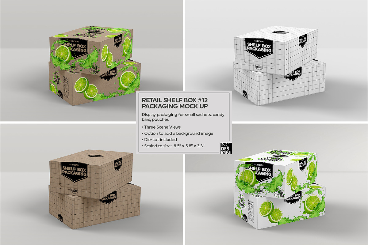 Retail Shelf Box Packaging MockUps2, a Packaging Mockup by INCDesign (Photo 20 of 20)