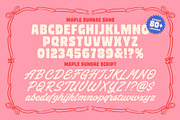 TNSC Maple Sundae - Font Duo!, a Sans Serif Font by The Native Saint Club (Thumbnail 10 of 11)