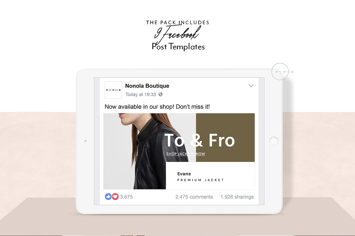 Fashion Social Media Pack • Éva, a Social Media Template by Nonola (Photo 7 of 13)