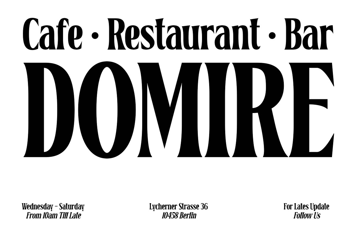 Belgino – Modern Stylish Serif Font, a Serif Font by Blankids Studio (Photo 5 of 9)