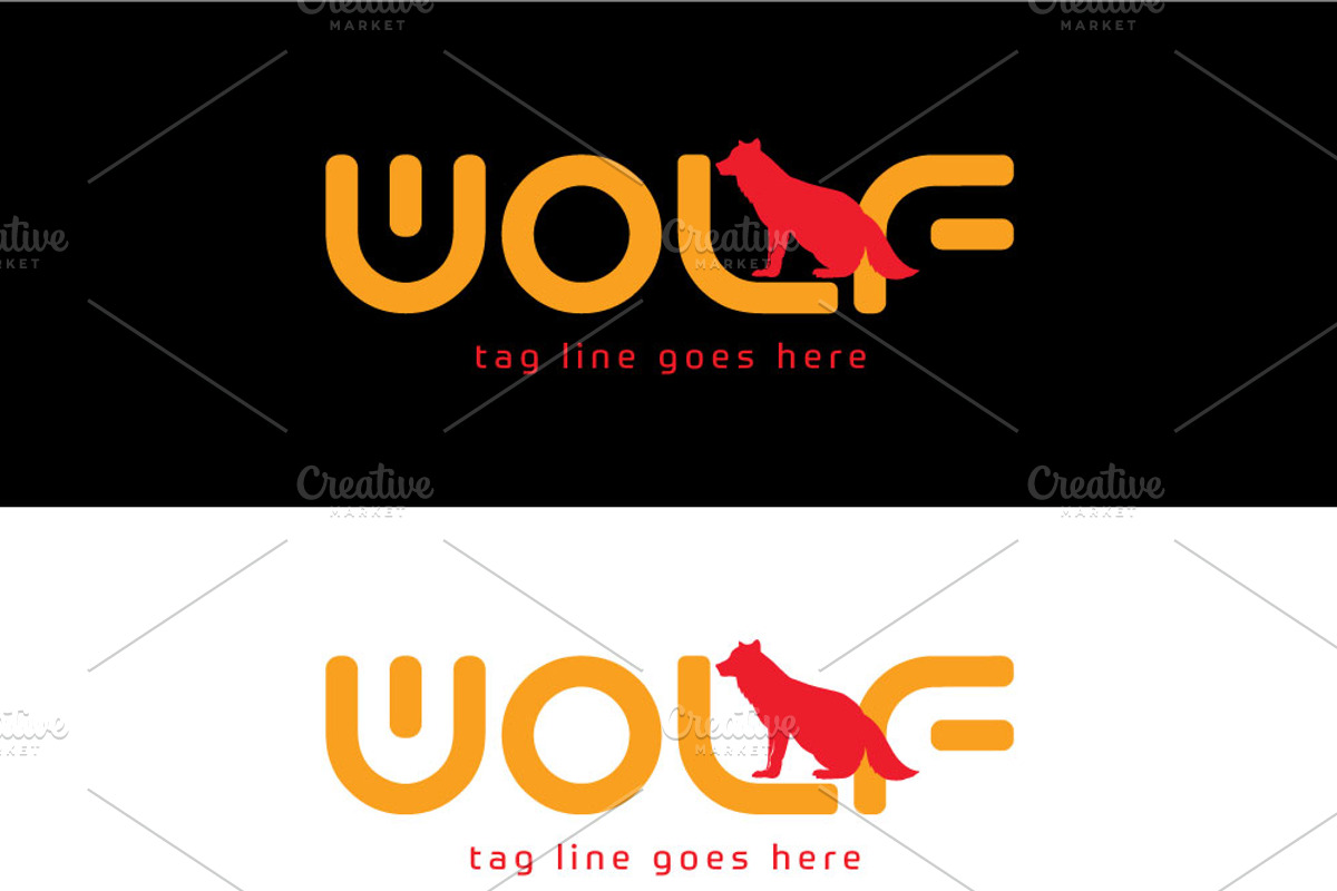 WOLF logo, a Branding & Logo Template by Graphic Origin (Photo 1 of 3)