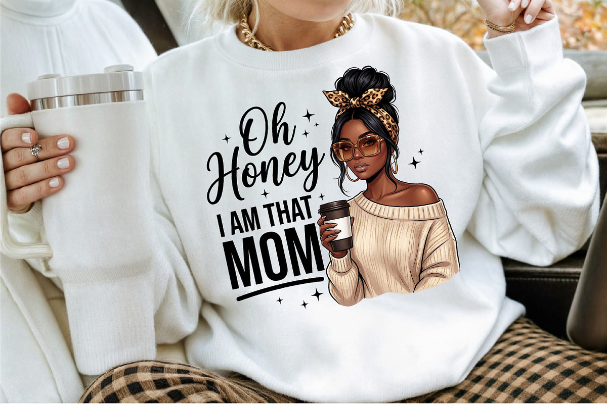 Leopard Mama Mothers Day Coffee Mom, a Seasonal Illustration by Sublimation Artist (Photo 2 of 9)