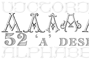 Victorian Alphabets PACK 19 FONTS !!, a Blackletter Font by Intellecta Design (Thumbnail 15 of 48)