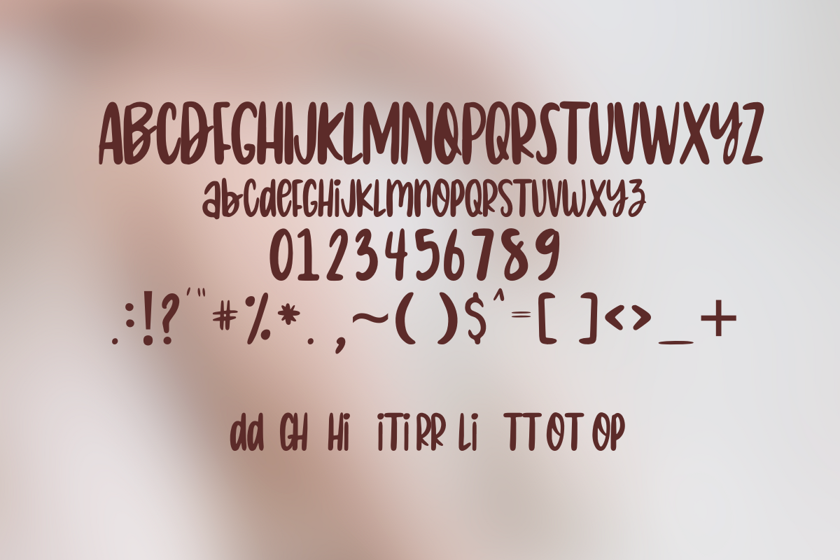 Minimalist, a Handwritten Font by nongnuchpolyiam1 (Photo 6 of 6)