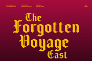 CS Kalena Drawn, a Blackletter Font by Craft Supply Co. (Thumbnail 4 of 8)
