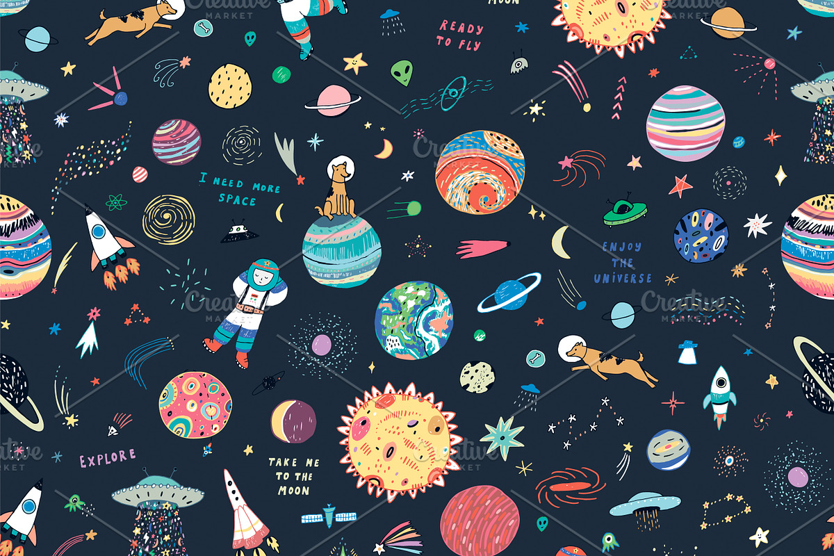 Take me to the Moon, a Decorative Illustration by GooseFrol (Photo 5 of 7)