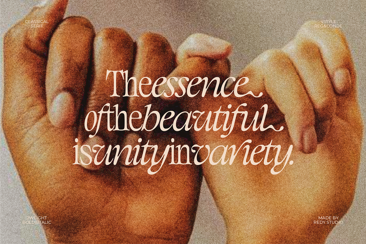 Classical - A Stylish Vintage Serif, a Serif Font by RedyStudio (Photo 7 of 15)