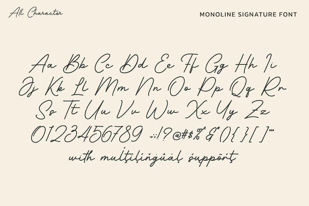 Barethelly Signature, a Script Font by Nathatype (Photo 9 of 10)