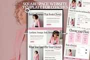 Squarespace Website for Coaches, a Squarespace Template by Sofia Designs (Thumbnail 1 of 8)