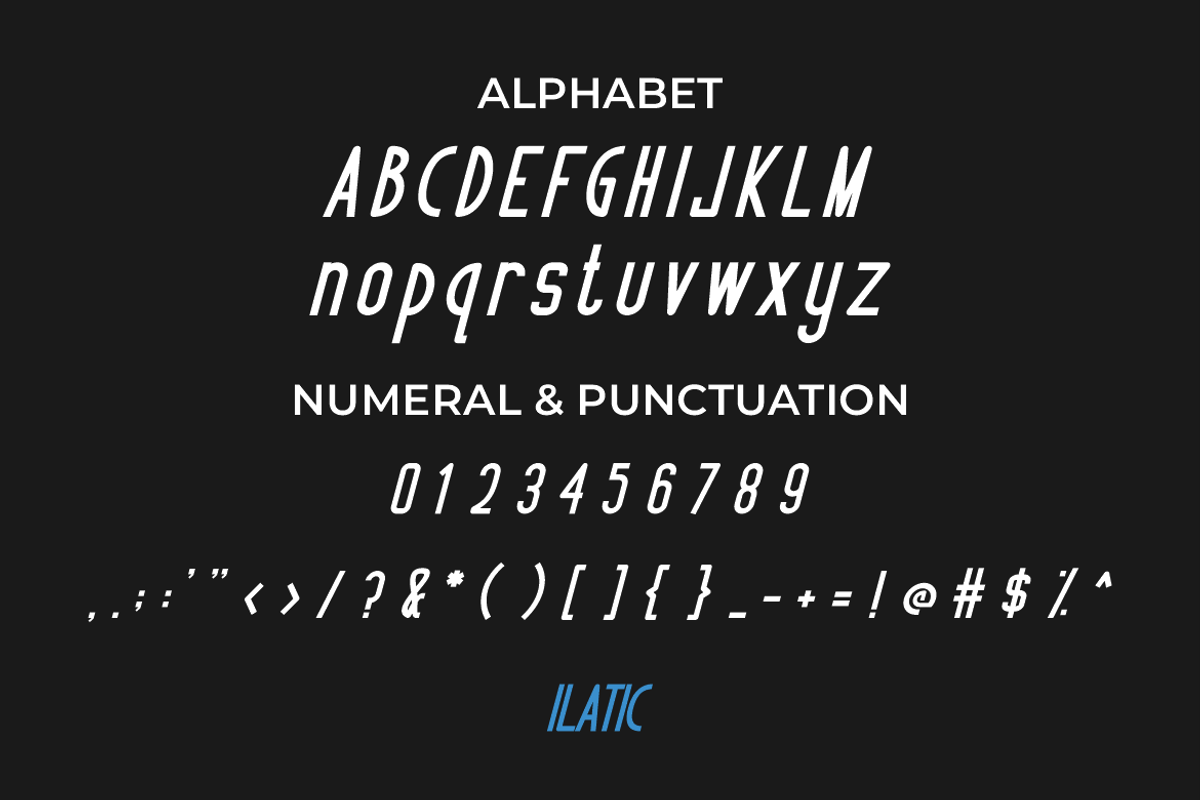 Angong Font 5 Type, a Sans Serif Font by MaikoHatta (Photo 3 of 6)