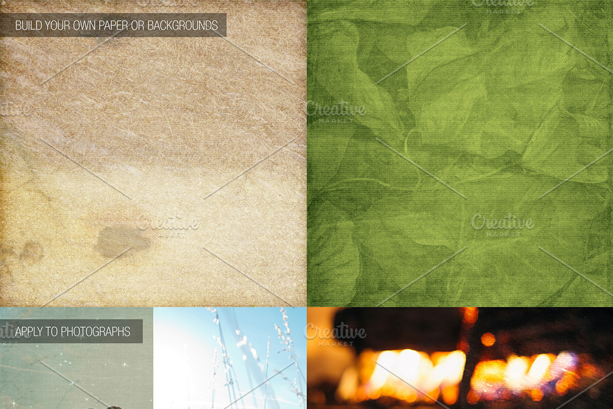 Nature Digital Paper Overlays preview 3