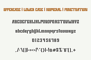 Zincid - Vintage Font, a Blackletter Font by Viswal Studio (Thumbnail 5 of 6)