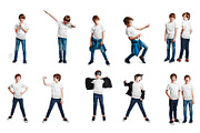 Mixed Kids T-Shirt PSD Mockups Vol6, a Shirt Mockup by Hi, Mock-Up! (Thumbnail 14 of 15)
