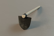 Hoe new, an Object 3D Model by mockupzz (Thumbnail 2 of 7)