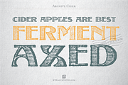 Archive Cider, a Font by Archive Type Fonts (Thumbnail 2 of 3)