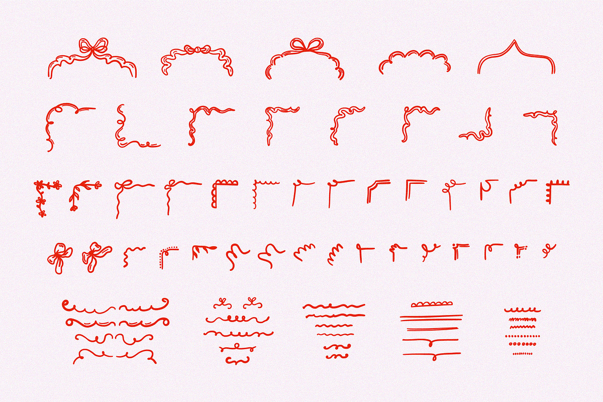 Whimsical Frames, Clip Art, Patterns, an Object Graphic by Leila Divine (Photo 9 of 17)