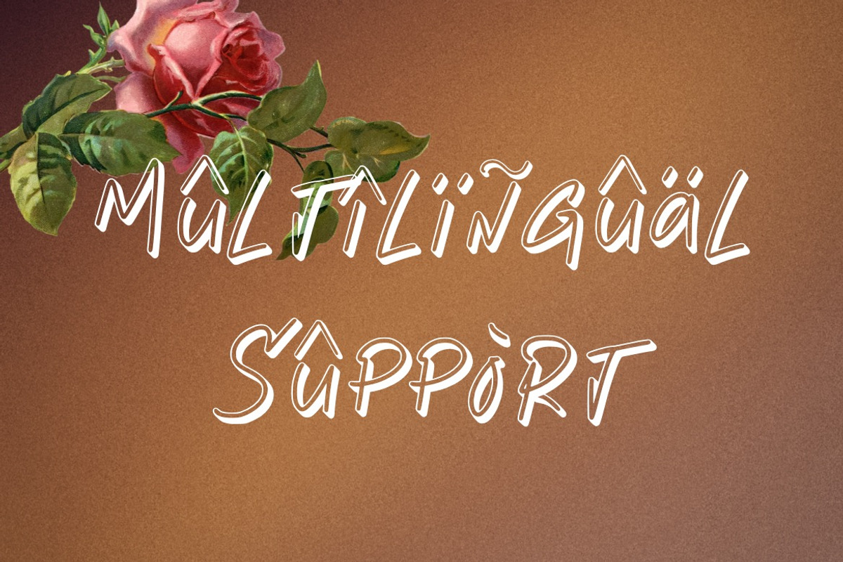 Tefrisne - 3D Monoline Font, a Script Font by Dhabee (Photo 7 of 11)