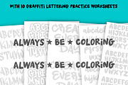 Procreate Graffiti Spray Paint Set, a Brush Add-On by AlwaysBeColoring (Thumbnail 10 of 13)