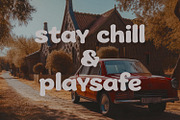 Chock Tagmed Vintage Groovy Display, a Sans Serif Font by Maulana Creative (Thumbnail 6 of 7)