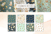 Cute cats. Watercolor set, an Object Graphic by JuliaBadeeva (Thumbnail 4 of 5)