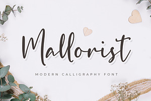 Mallorist - Modern Calligraphy Font