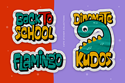 Claping Ballon - Playful Display, a Font by Namara Creative Studio (Thumbnail 8 of 11)