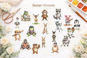 Sarcastic Animal Baseball, an Illustration by Artnoy (Thumbnail 6 of 8)