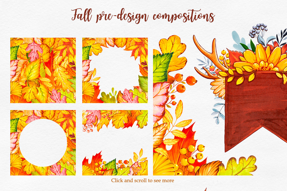 Fall Collection. Markers., a Decorative Illustration by AlexGreenArt (Photo 6 of 11)